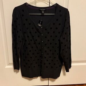 Polka dot cardigan